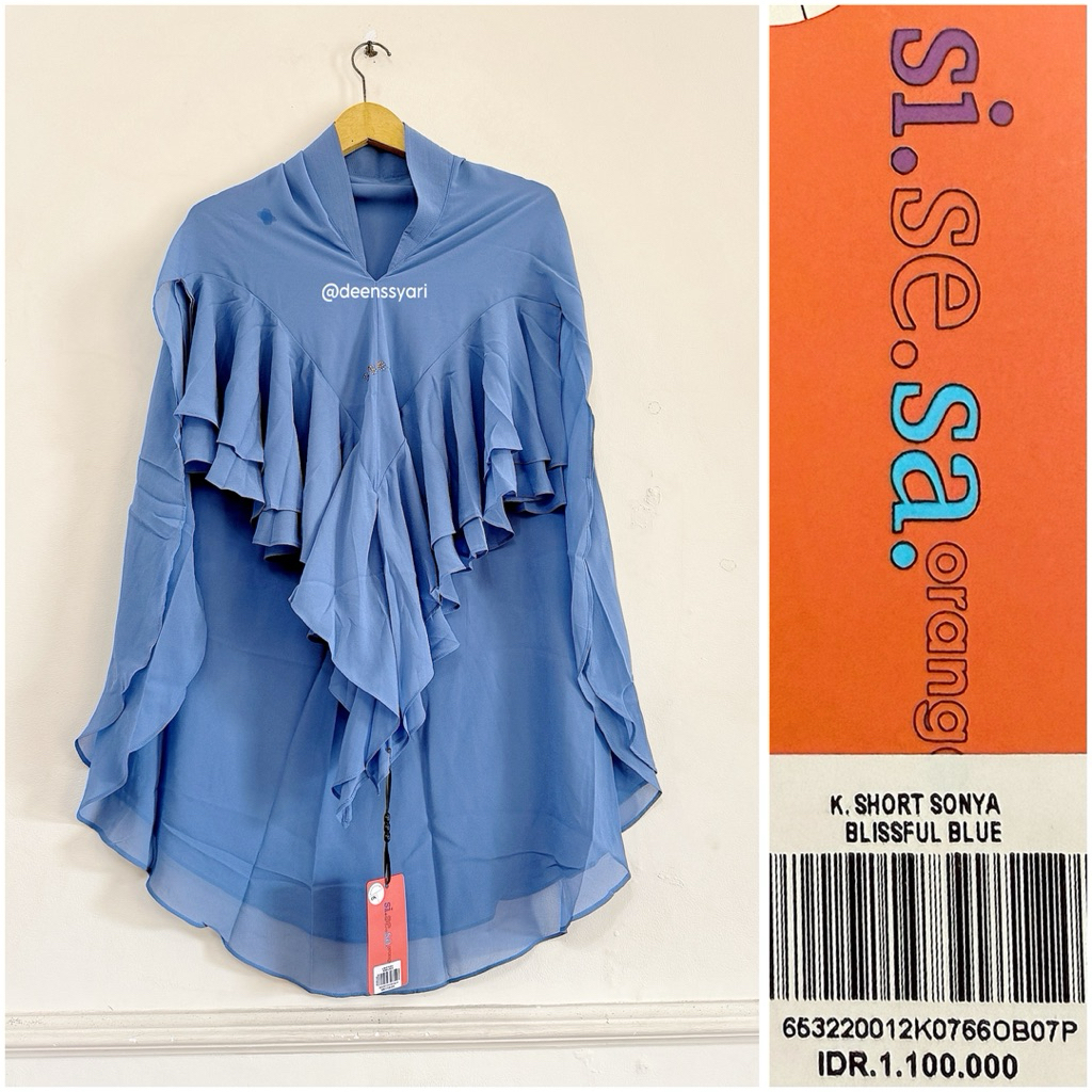 Khimar sisesa short sonya blue