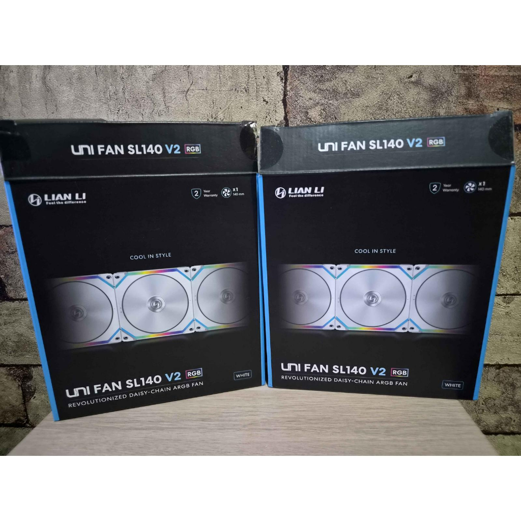 Lian Li Unifan SL140 V2 Single Pack ARGB 140mm fan - Bekas Mulus