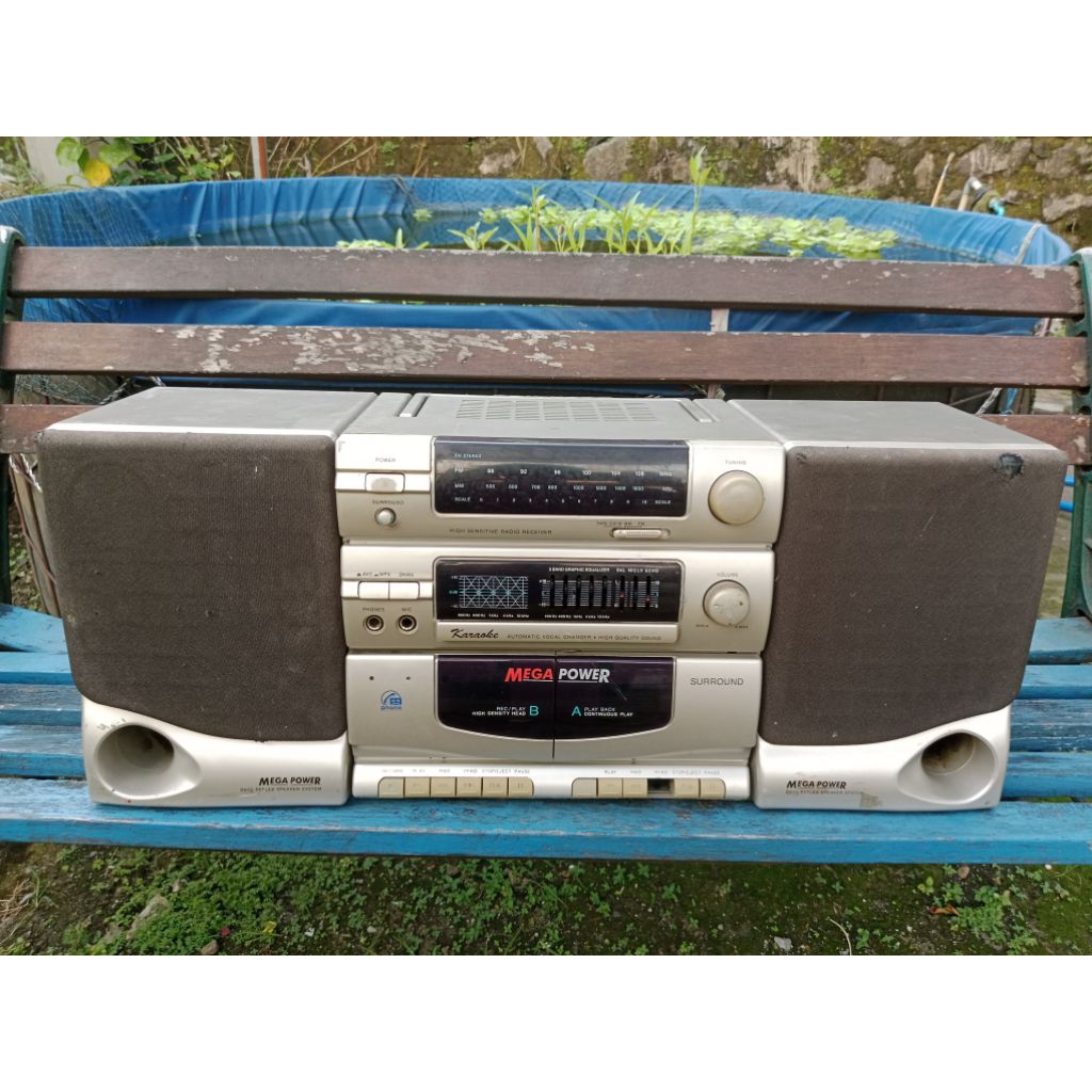 tape compo polytron mega power bekas/second