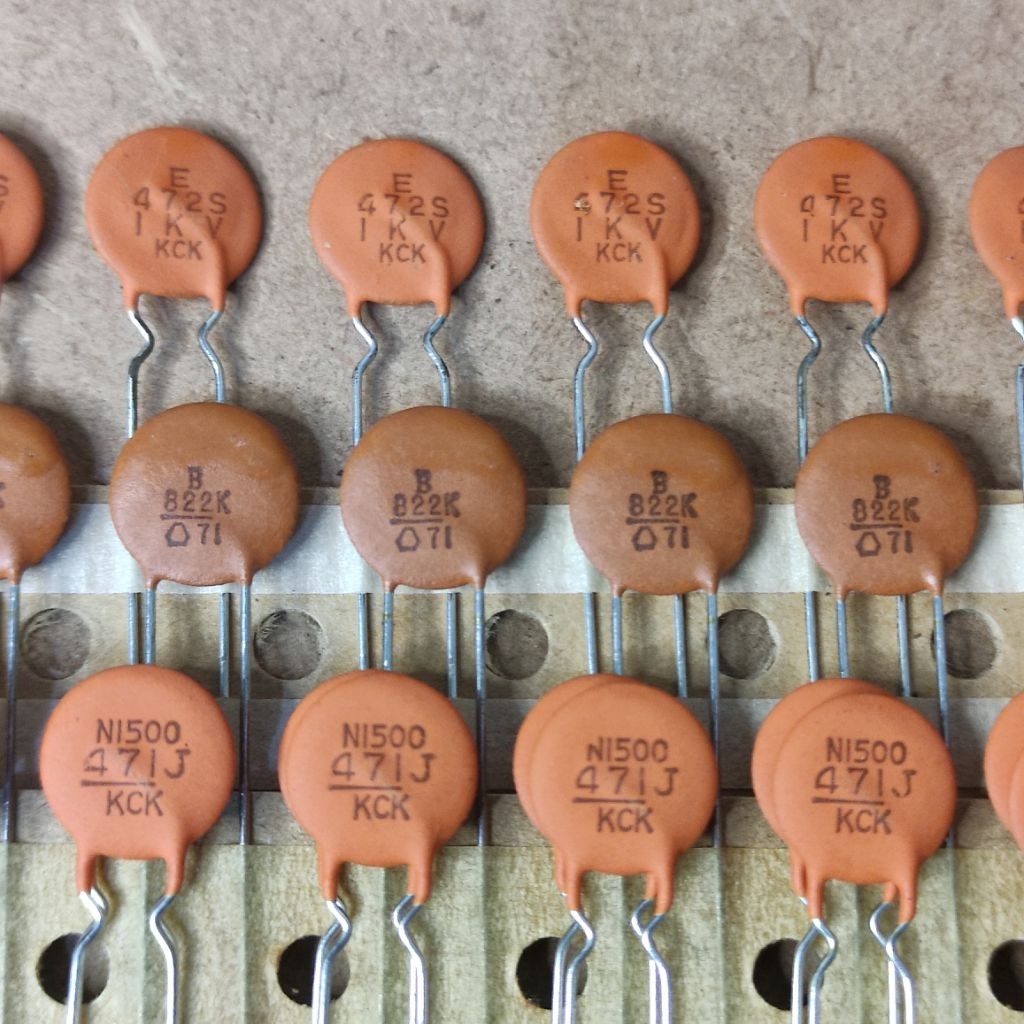 KAPASITOR KERAMIK 472S 1KV, B822K 50V, 471J 500V