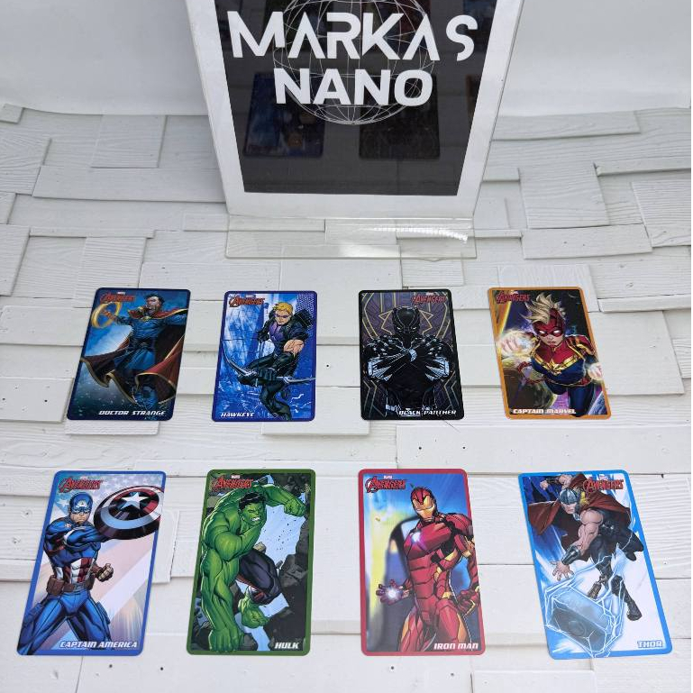 Kartu Timezone Avengers Original Mesin Timezone