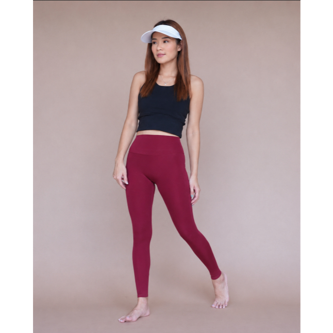 [Minne] Celana Olahraga Legging Pocket 7/8 Amob Joy