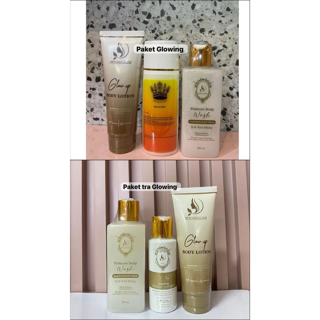 PAKET BUNDLING ISI 3 IMD GLOW.                            ( by imelda )