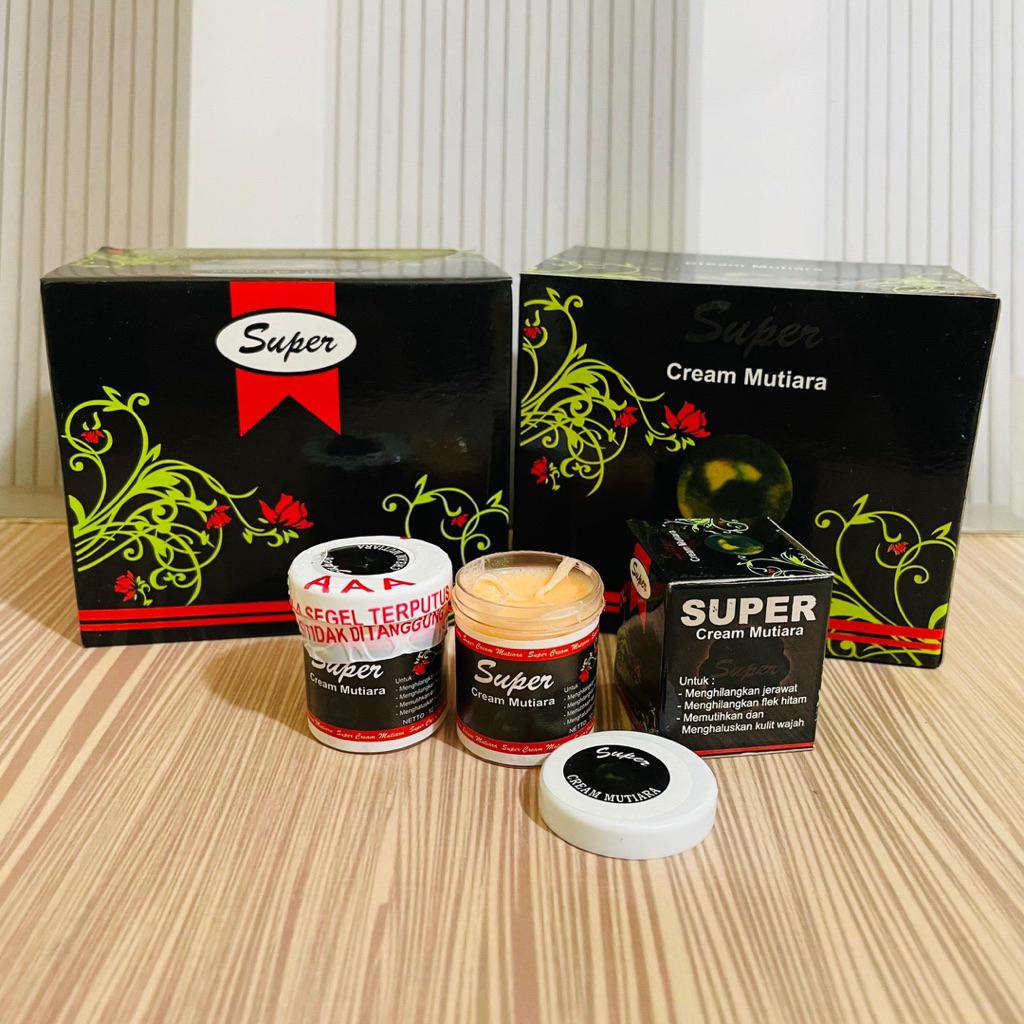 Lusinan Sp Mutiara Hitam Cream
