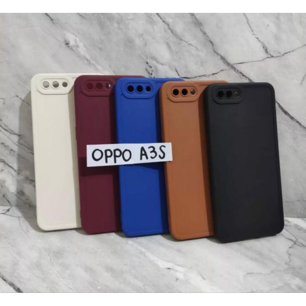 Case Pro Camera Oppo A3S / Case Bening Oppo A3S. Desain Fleksibel, 100% Baru.
