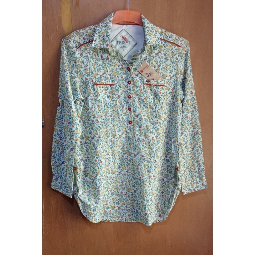 Blouse Kemeja TRISET Baru