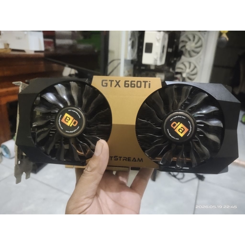 VGA GTX 660TI 2GB 192bit DDR5 PALIT JETS TREAM NORMAL