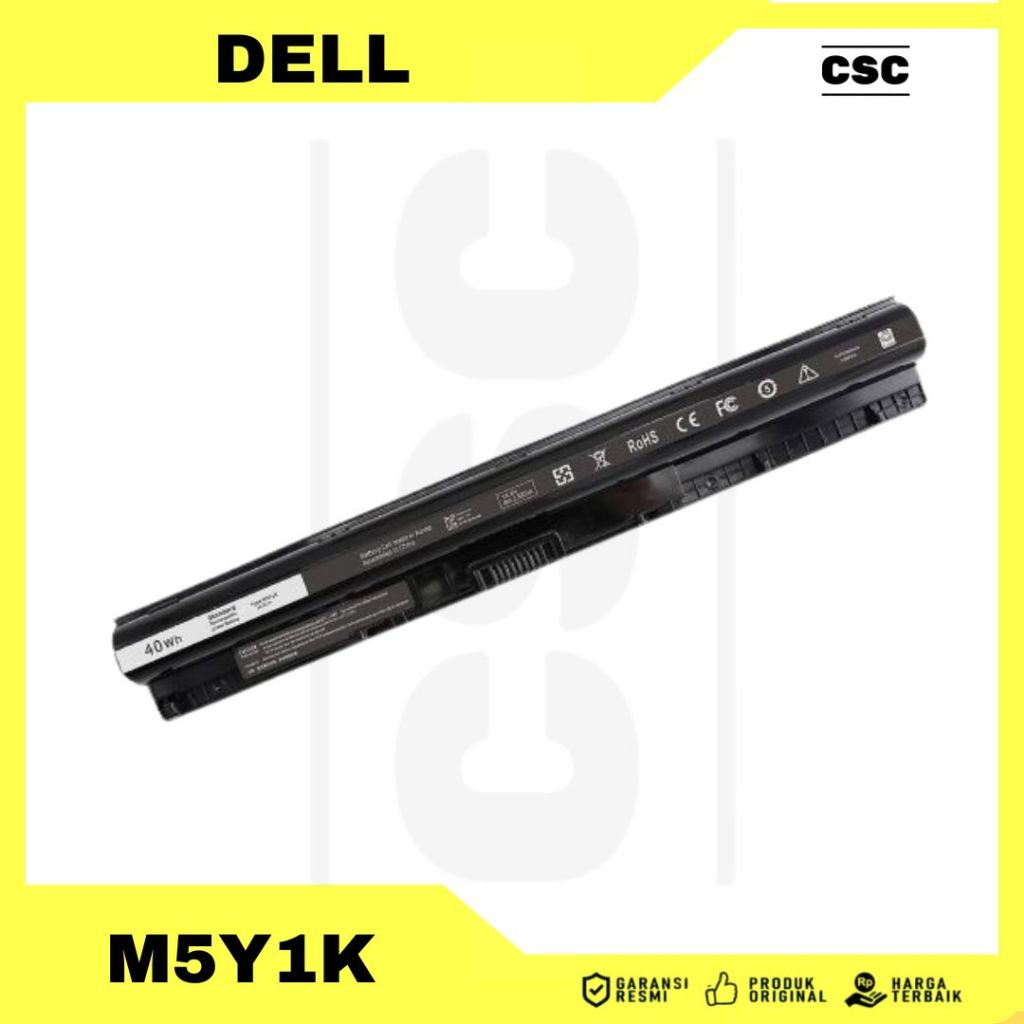 Baterai Laptop Dell M5Y1K