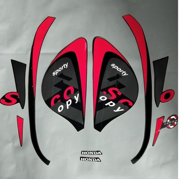 Striping Scoopy Sporty 2022