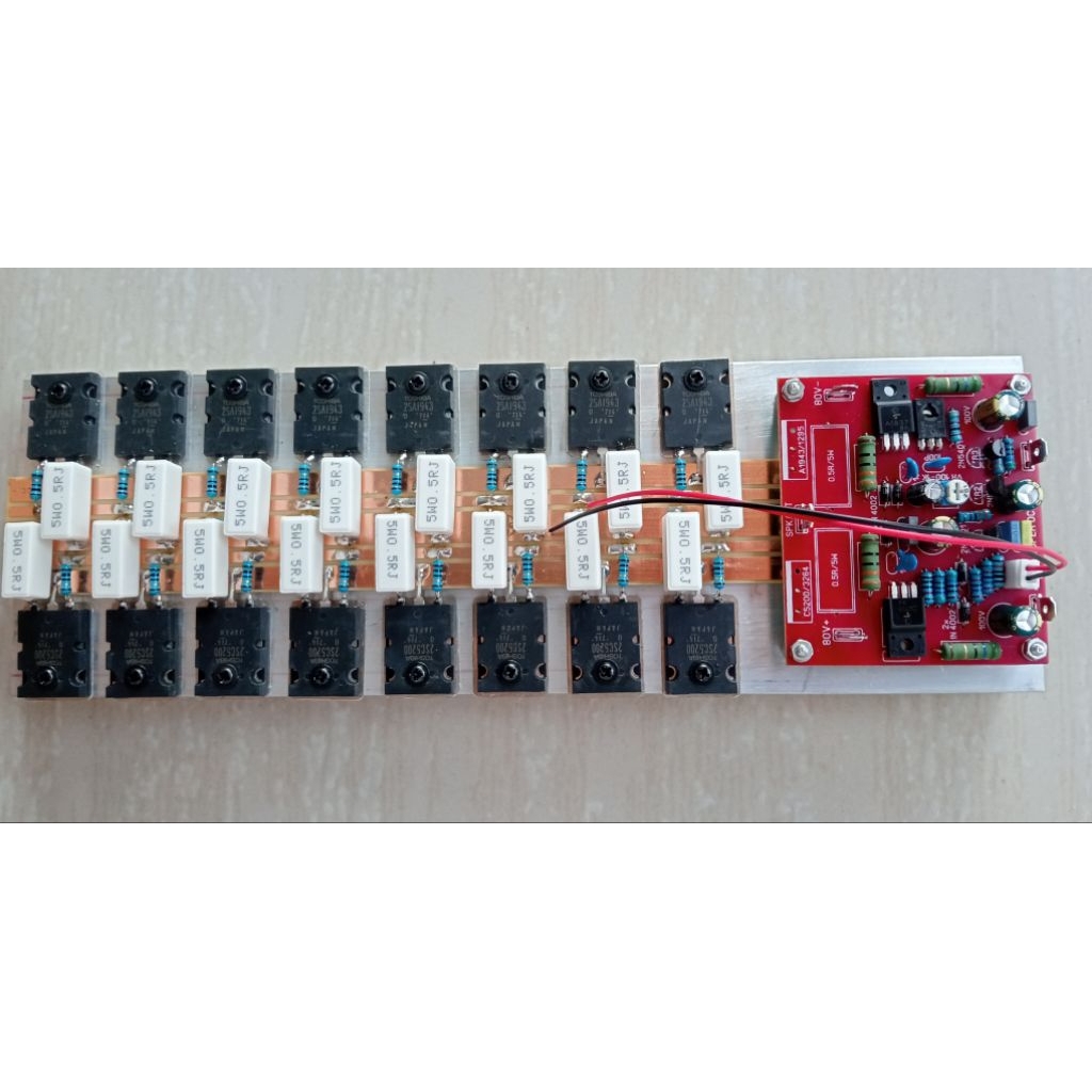 Kit Driver Power Amplifier SOCL504 Plus Pinal Transistor Thosiba