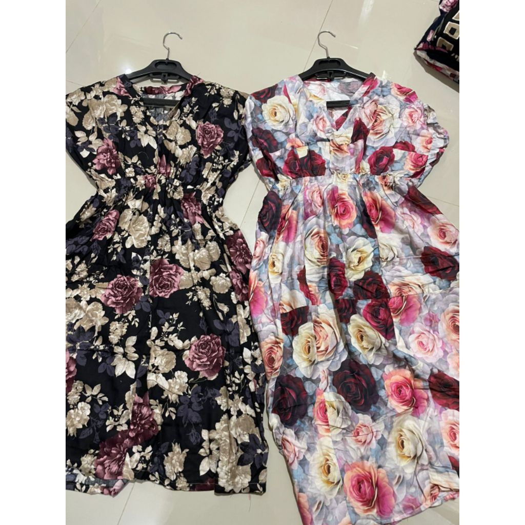 DASTER MANOHARA BALI PENDEK MOTIF BUNGA