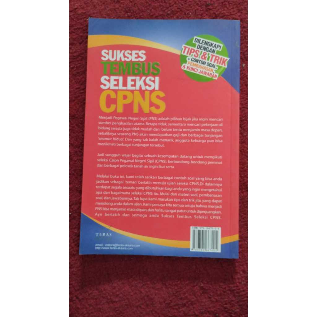 [Preloved] Buku Sukses Tembus Seleksi CPNS