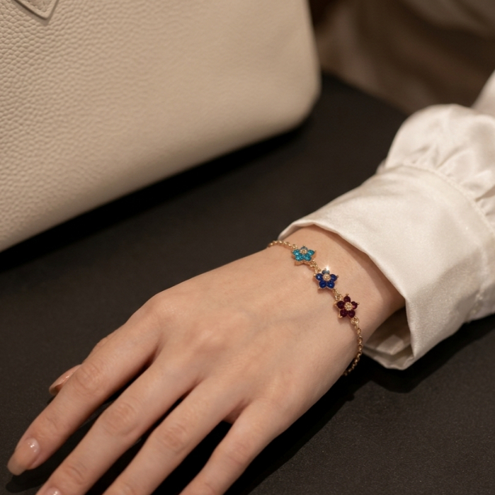 Gelang Berlian Gelang Wanita Gelang Titanium Anti Karat Anti Luntur