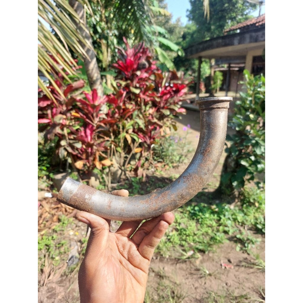 Pipa Leher Knalpot Yamaha Rx125 Twin RD 125 RAD 125 Twin