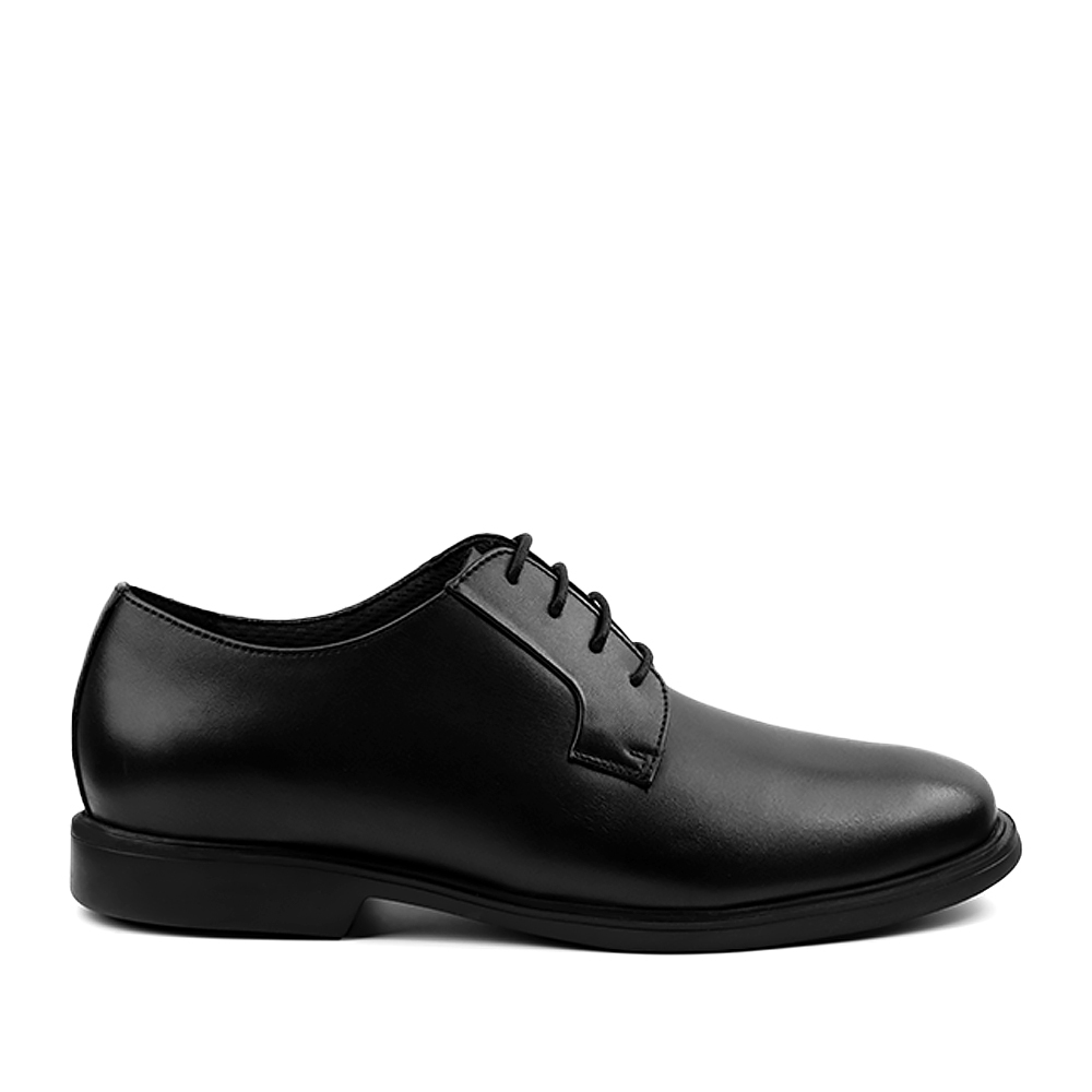 Prabu - Teuku Black Sepatu Kulit Derby Pria