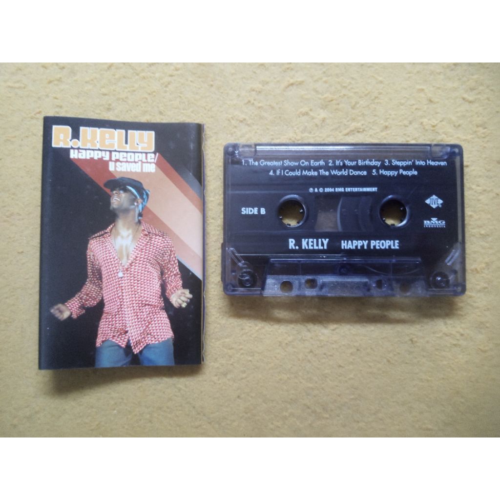 R Kelly. happy people. kaset pita