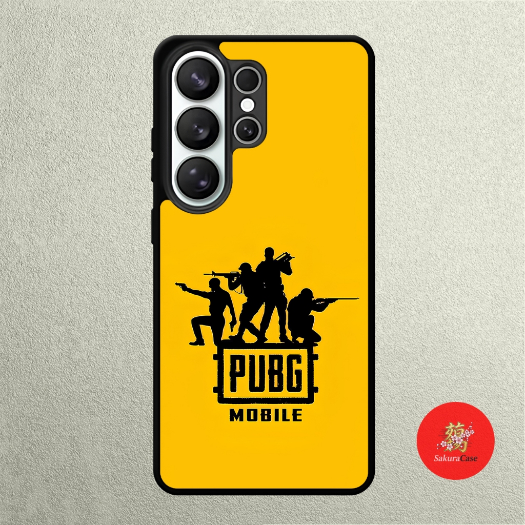 Case Samsung S26 S25 S24 S23 S22 S21 S20 S10 S9 Ultra Plus Fe Edge Rubber Softcase PUBG game