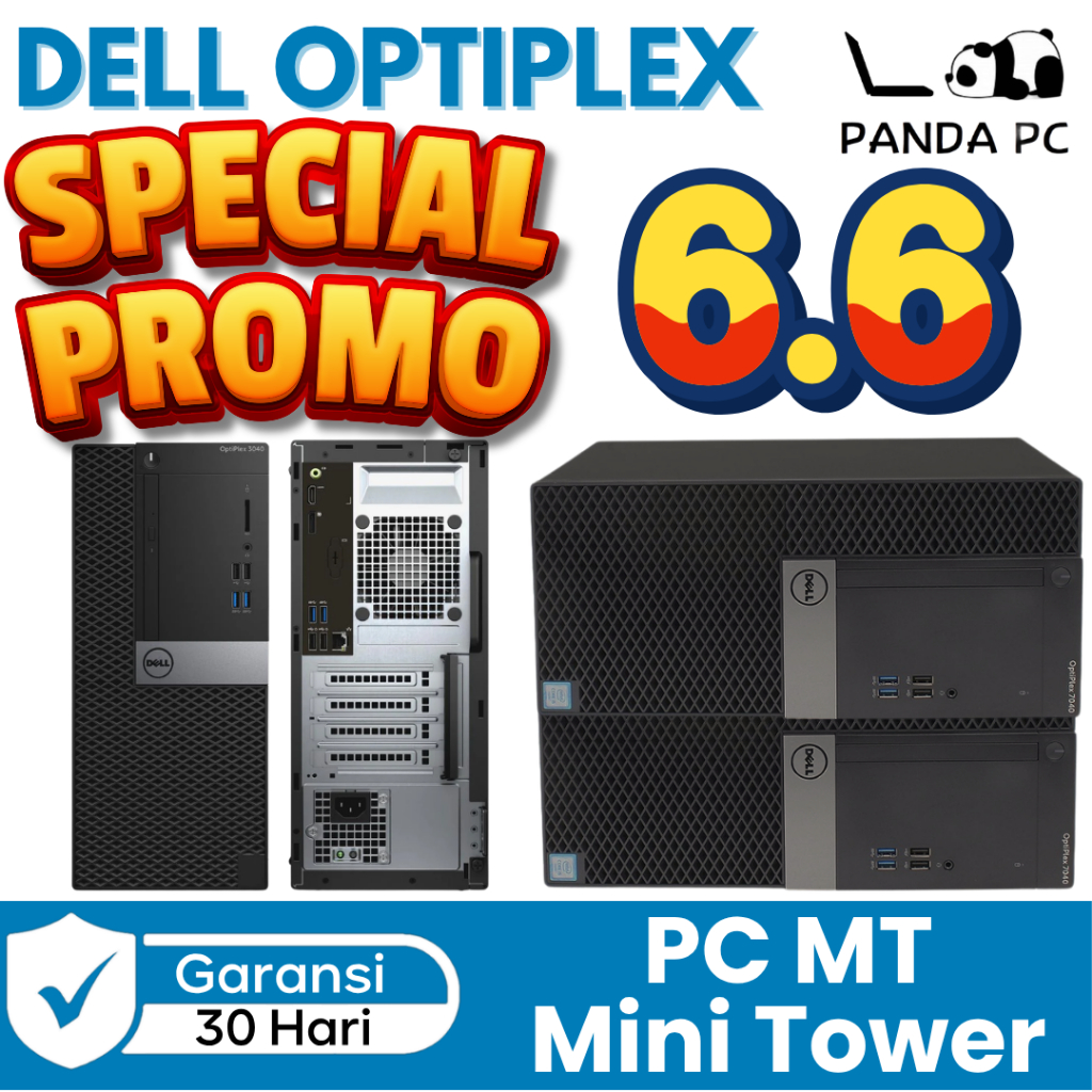 PC Dell Optiplex 3040 / 5040/ 7040 Mini Tower i3 / i5 / i7 Gen 6 PC MT
