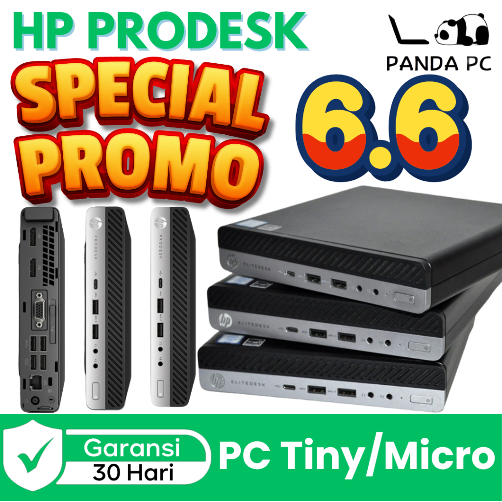 HP Prodesk 400 / 600 / 800 G5 / G4 / G3  Desktop Mini PC Tiny Core i5 / i7 Gen 9 / Gen 8 / Gen 6 Mic