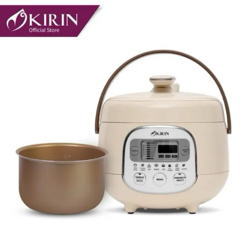 KIRIN PRESTO COOKER DIGITAL KEP 601D - KIRIN MAGIC COM DIGITAL 8IN1 - KIRIN RICE COOKER DIGITAL 1 LI