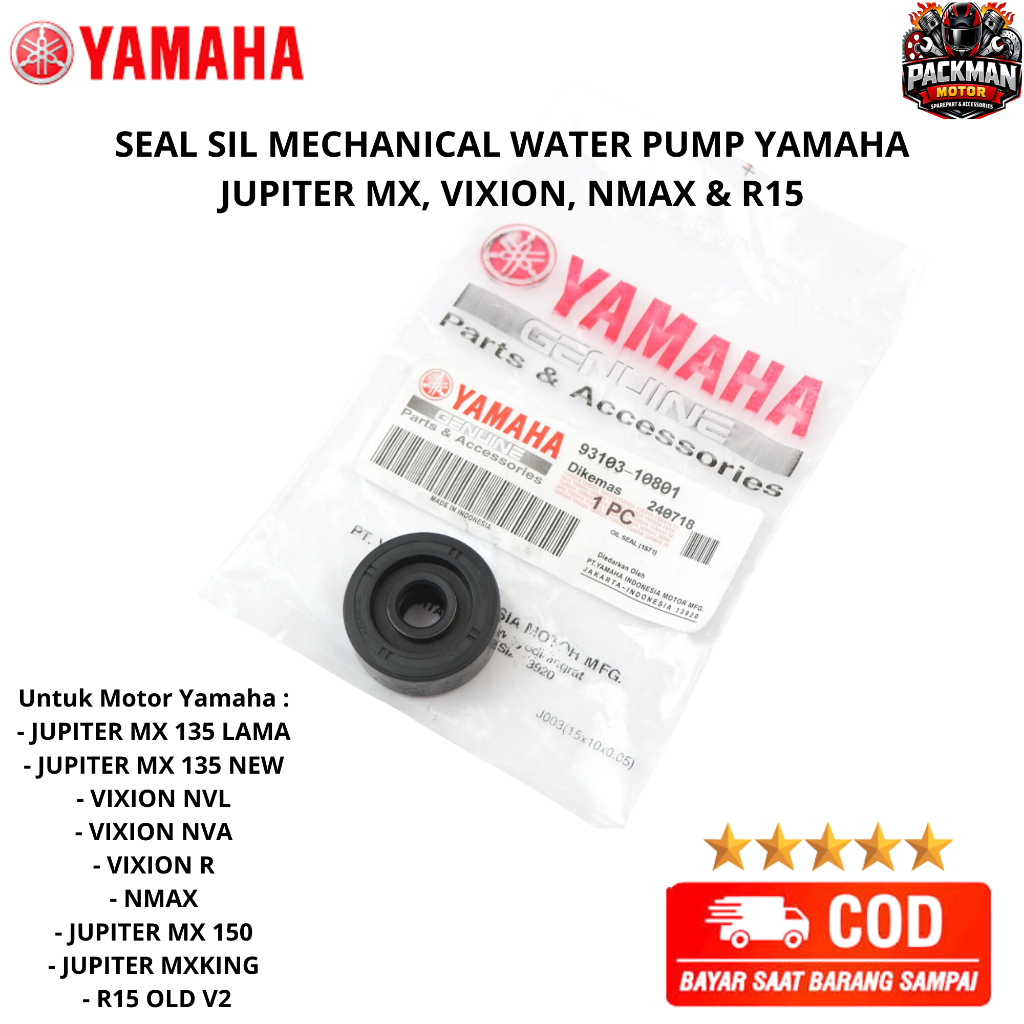 seal water pump vixion - seal water pump vixion old 1S7 ori Packman motor