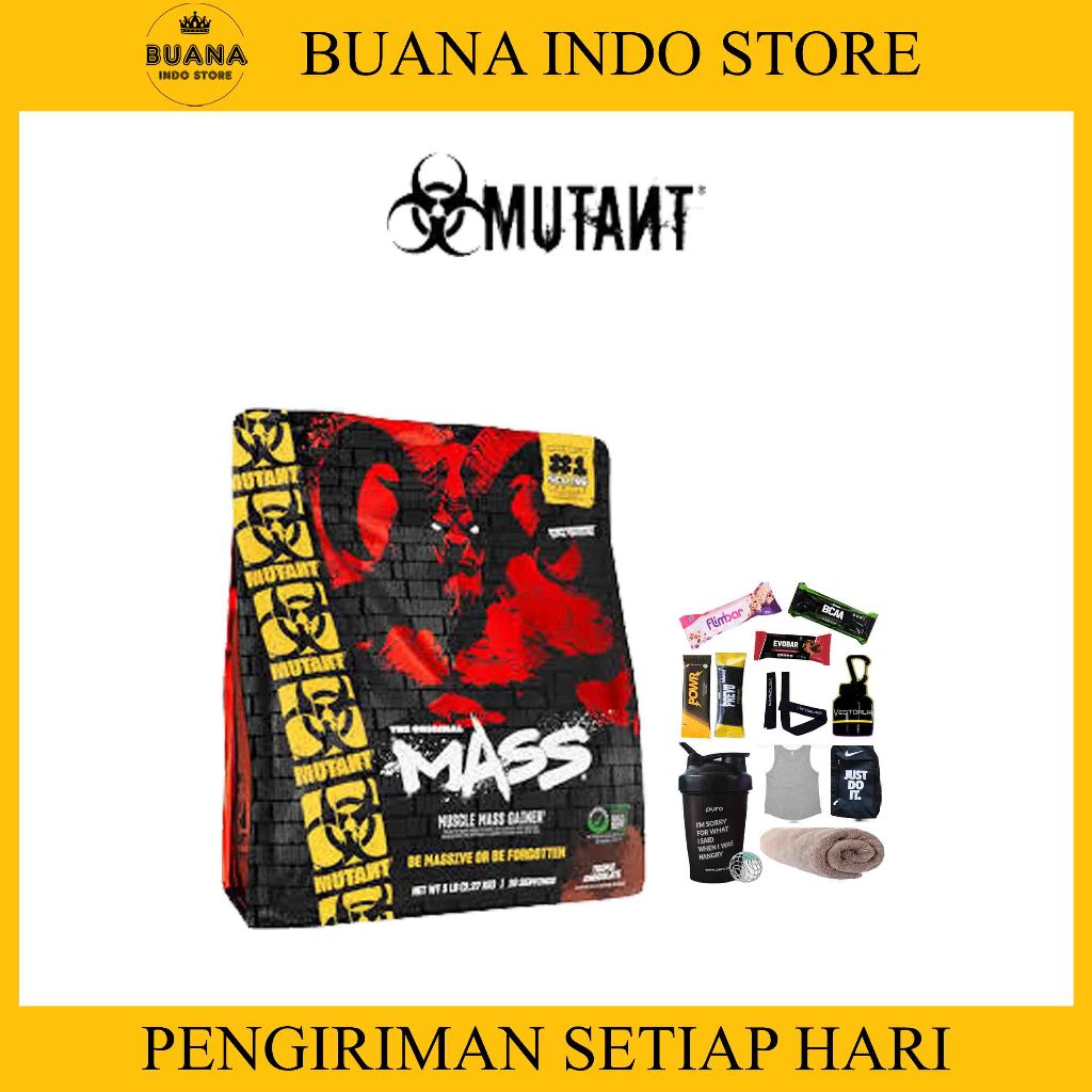 MUTANT Mass Gainer 5 LB - Susu Suplemen MutantMass Bulking 5LB