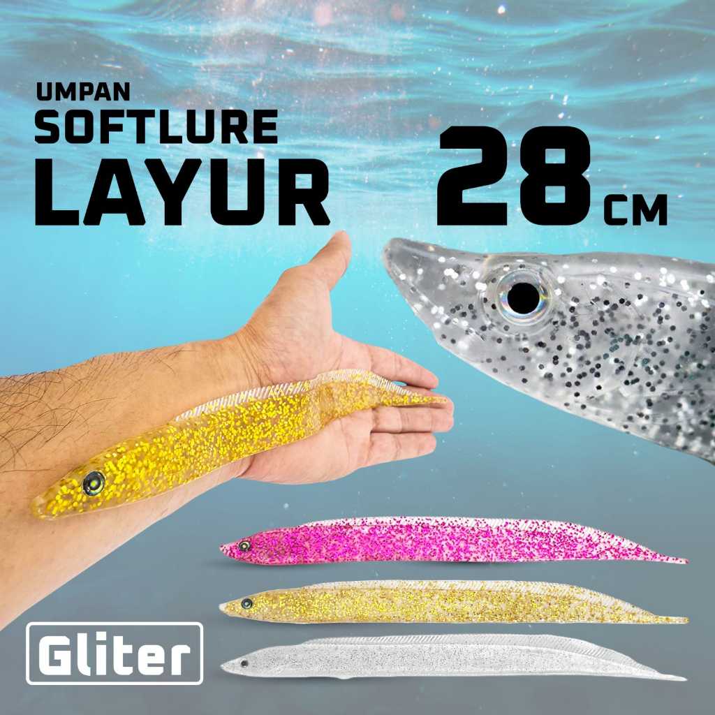 Umpan pancing/ Umpan ikan tuna/ Umpan soft lure/ Ikan layur/ Umpan softlure/ Umpan ikan tenggiri/ So