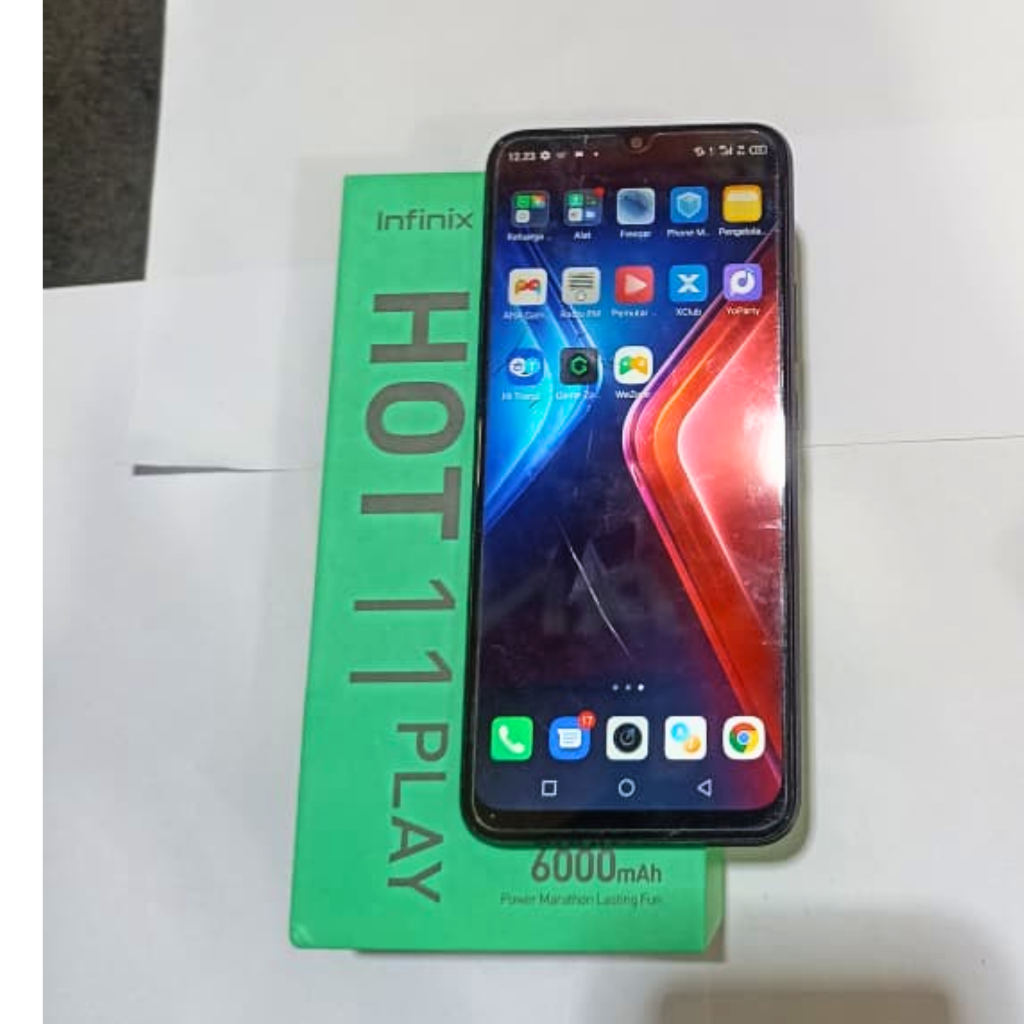 Second infinix hot 11 play ram 4/64