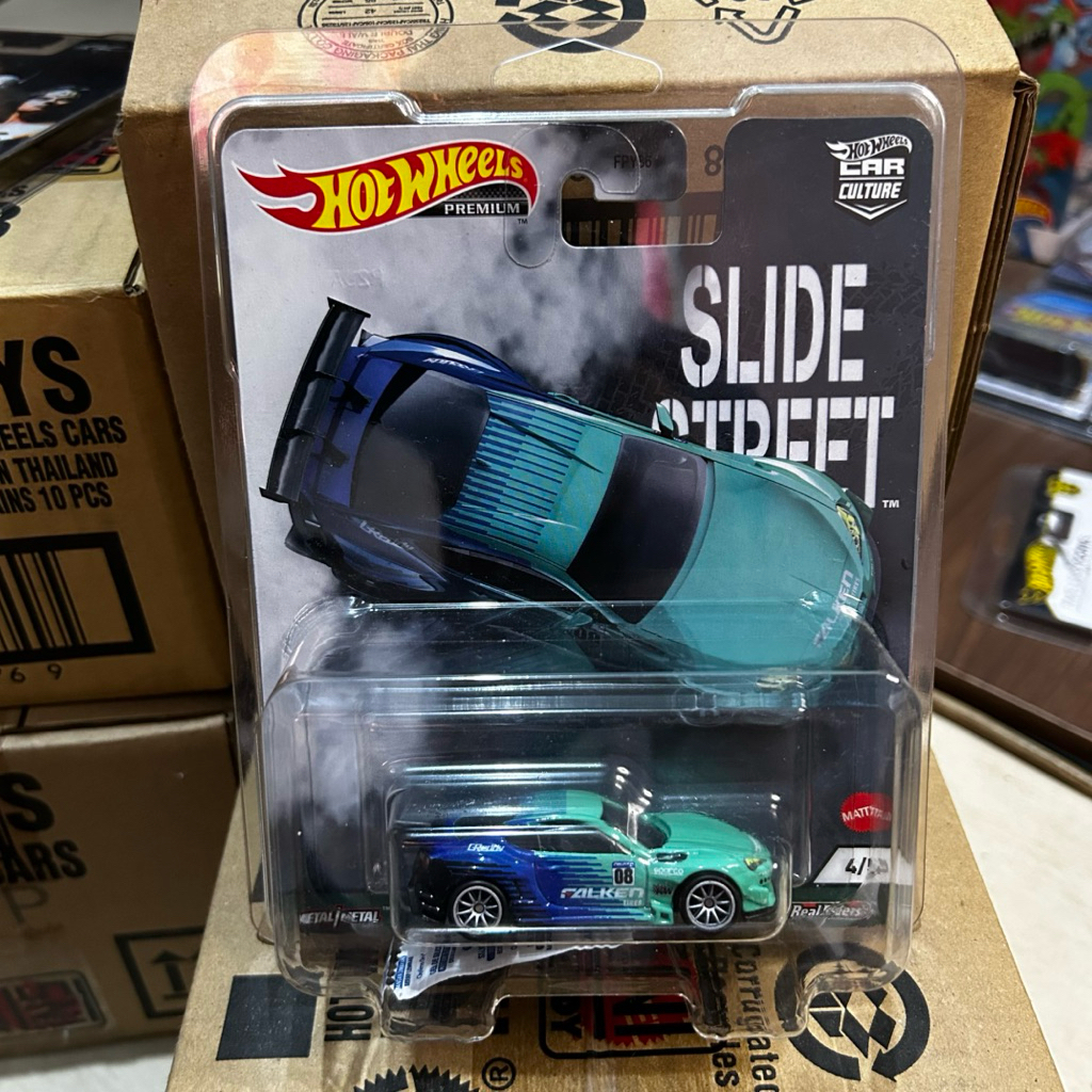 Hot wheels premium subaru BRZ Falken ( japan sticker ) free protektor