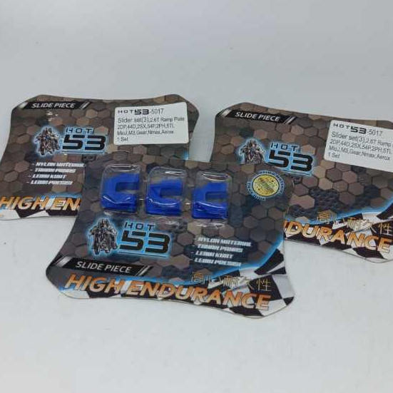 SLIDER MIO BIRU 5017 HOT-53 SLIDER FINO NMAX MIO M3 AEROX CVT MATIC YAMAHA ORIGINAL NYLON