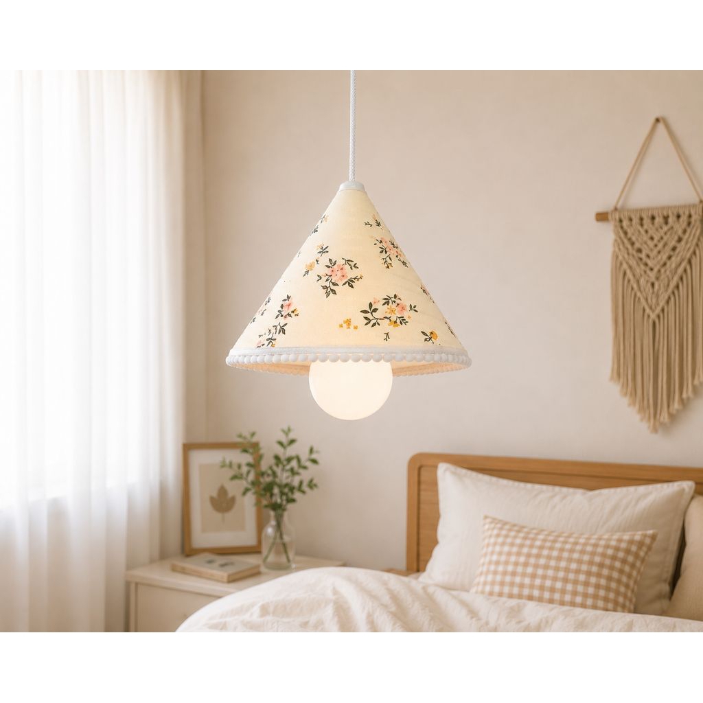 Cover lampu gantung aesthetic ala Korea | aesthetic Korean hanging lamp cover