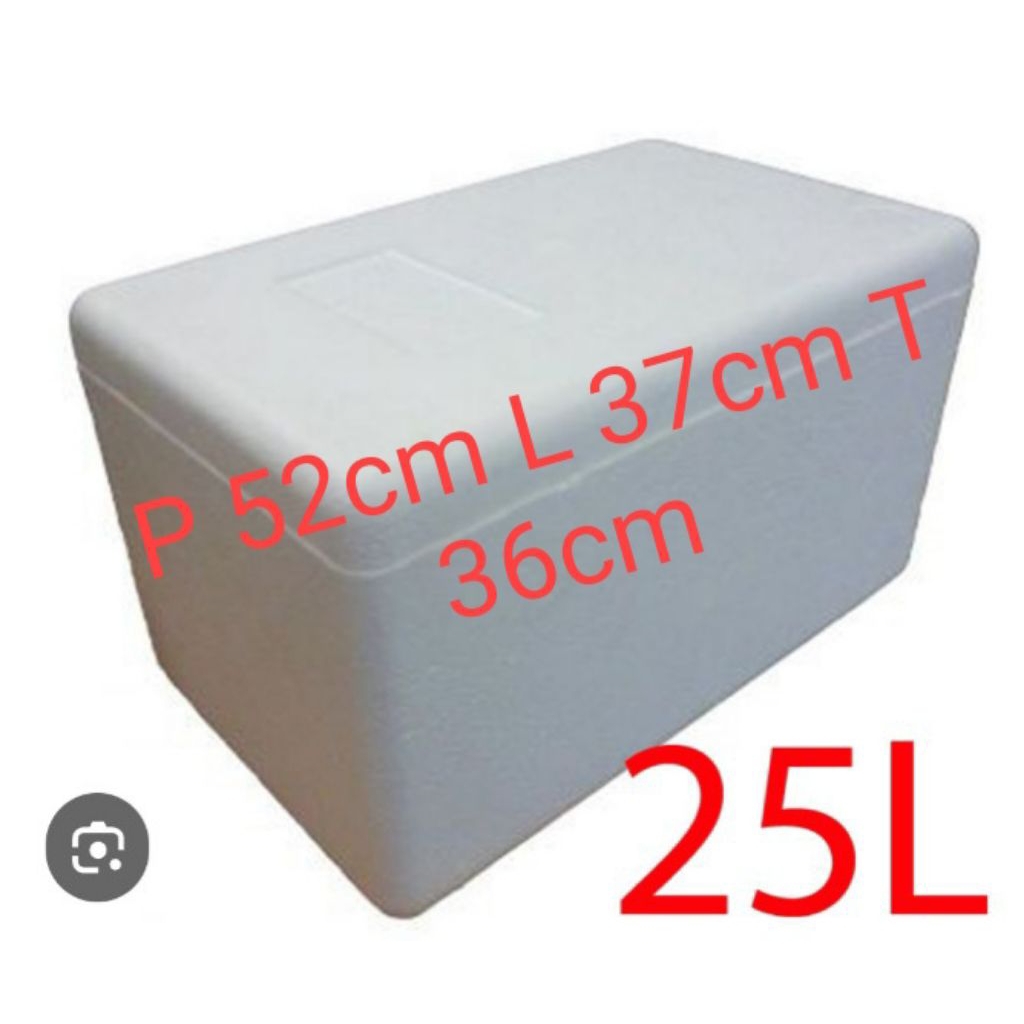 box styrofoam 25 liter/ box ikan/box es