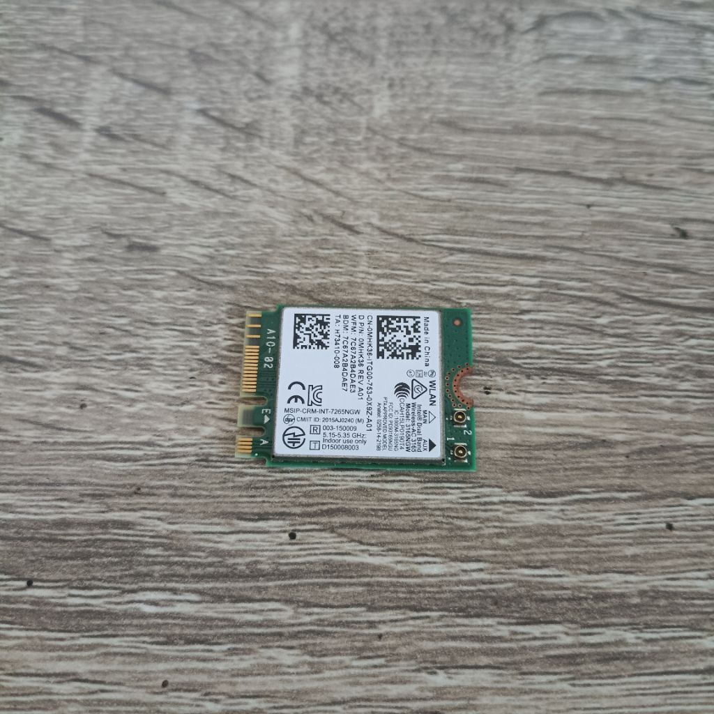 wifi wireless Wificard laptop Dell Inspiron 14 7000 7460 7472 P74G