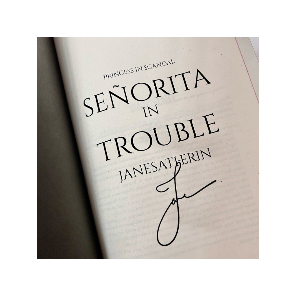 Novel Senorita in Trouble by Janesatherin — Wattpad Hardcover
