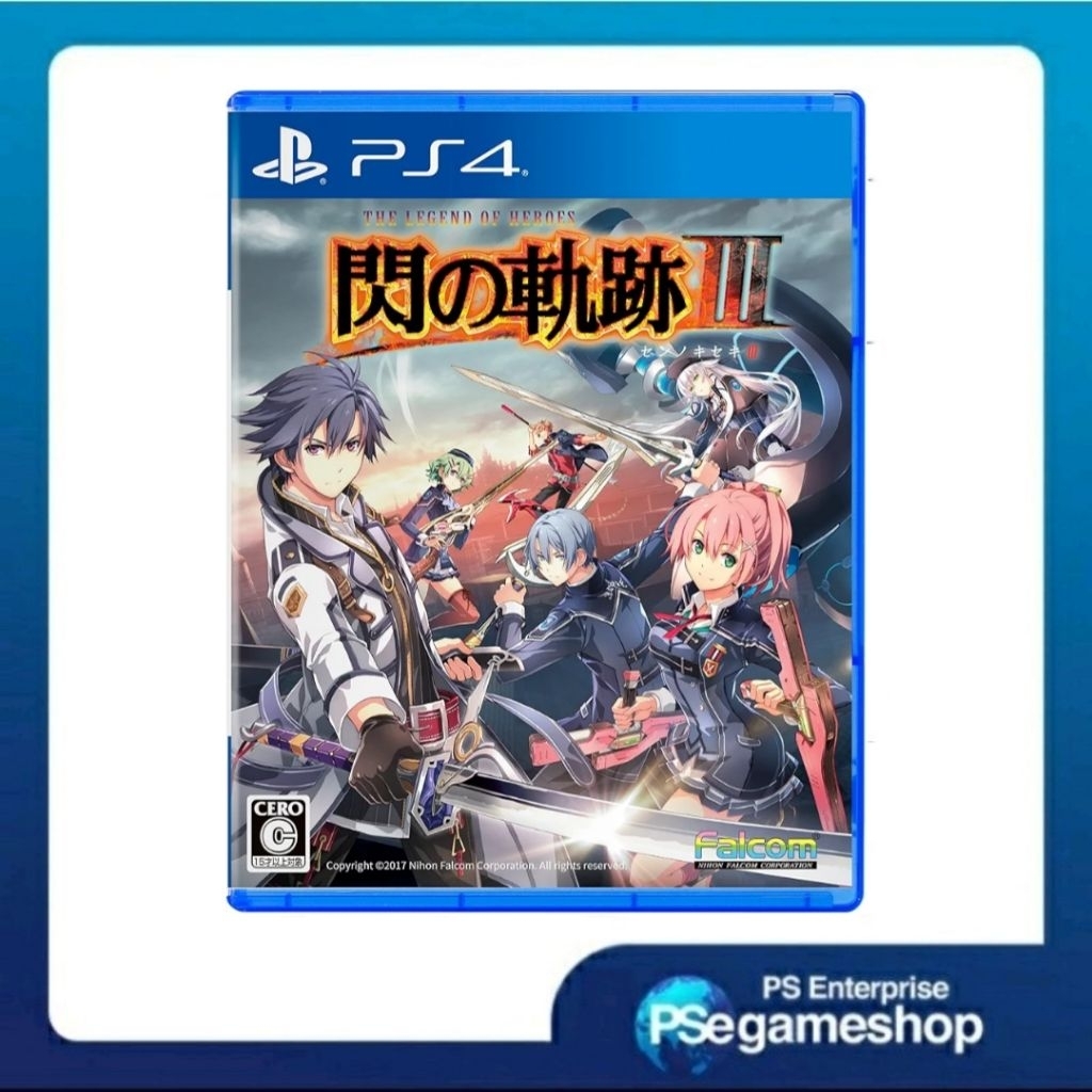 Ps4 The Legend of Heroes: Trails of Cold Steel III (Cero/Preloved)