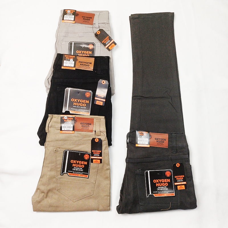 celana panjang oxygen hugo slimfit terbaru