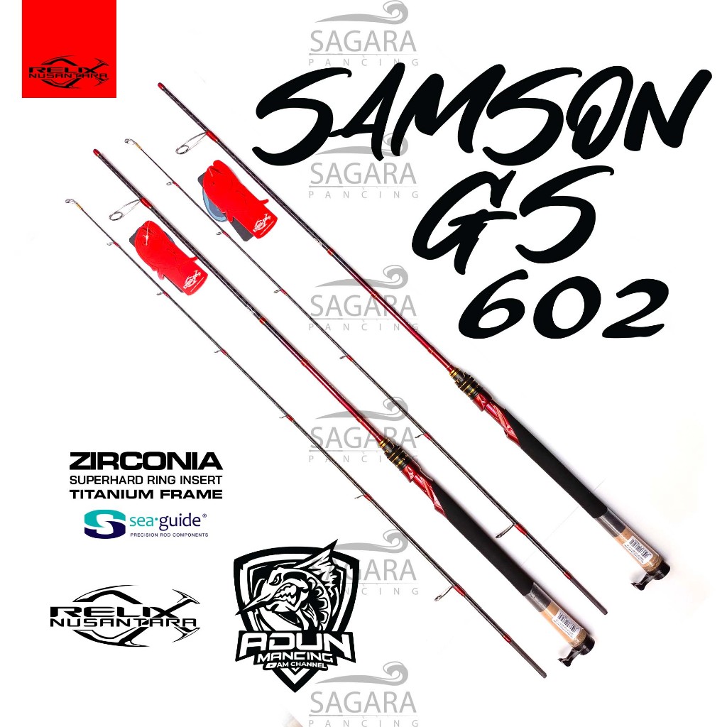 Joran Samson GS Relix Nusantara | Joran Galatama | Joran Galapung | Joran Ikan Mas Harian