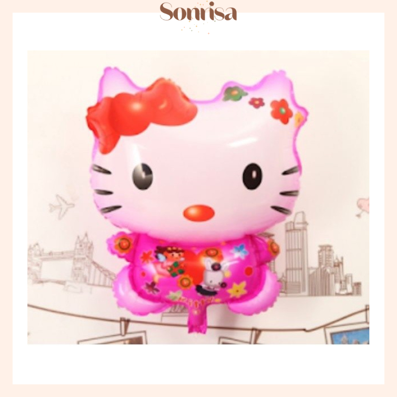 BALON GAS HELLO KITTY / BALON PLASTIK HELLO KITTY / BALON HELLO KITTY / BALON HK / BALON KARAKTER HE