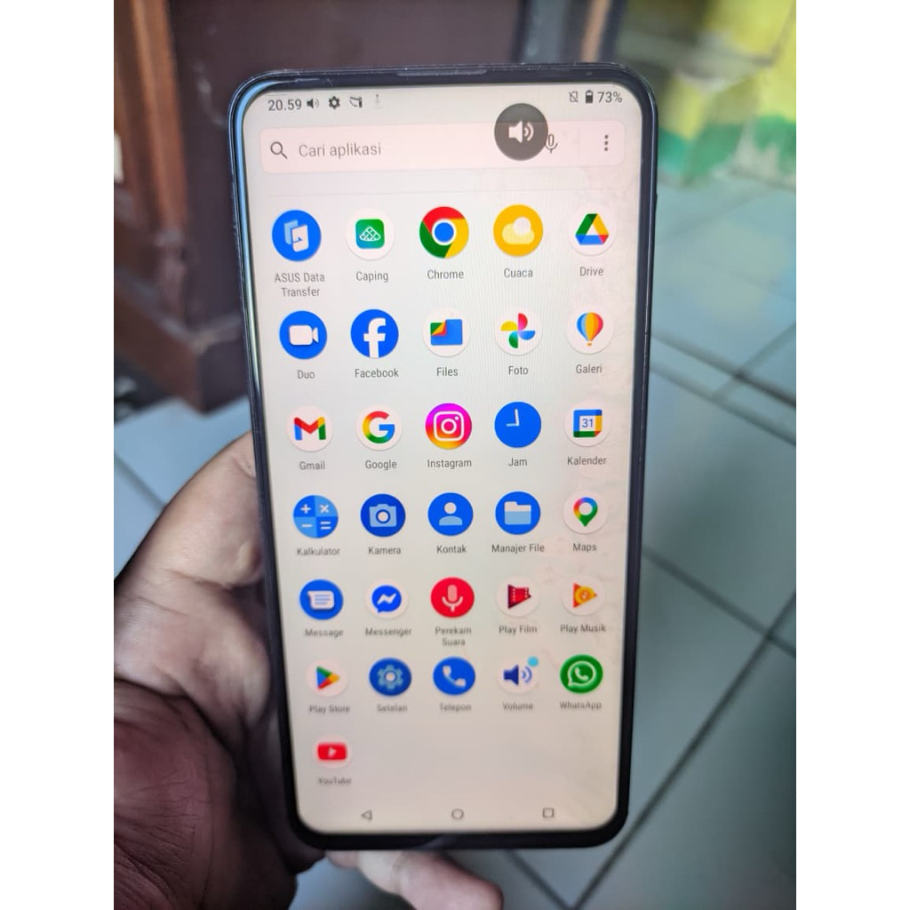 part copotan asus zenfone 6 flip original