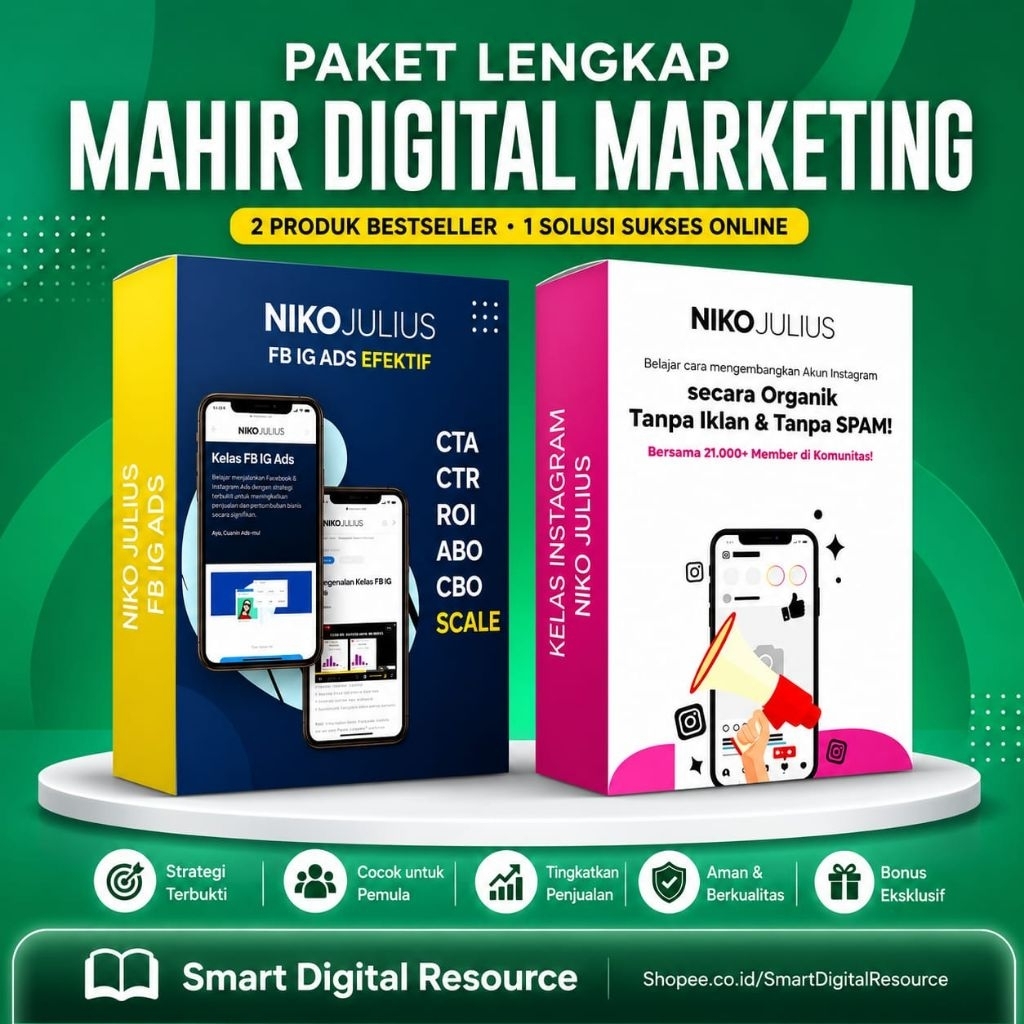 Kelas Niko Julius FB IG Ads Dan InstaOrganik