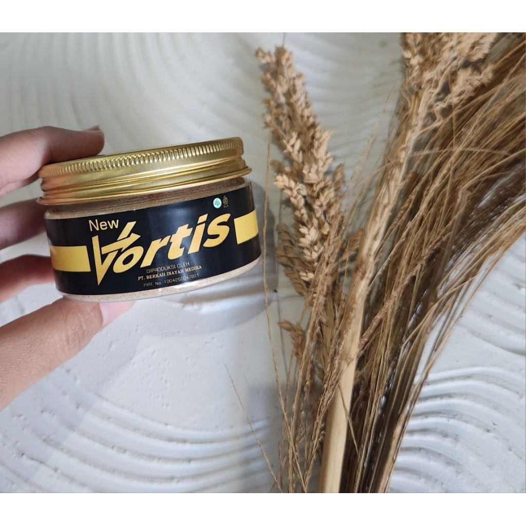 New Vortis (Kemasan pot jar) 100 gram Herbal Original 100%