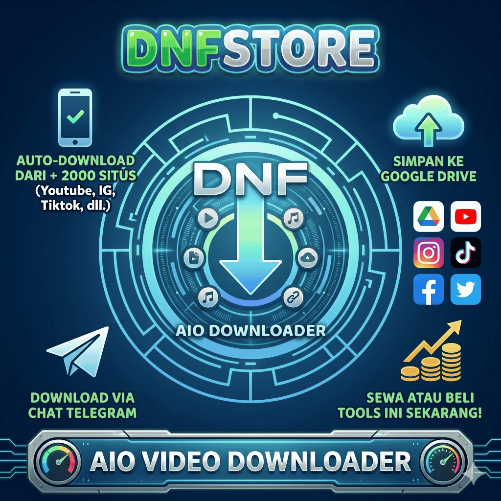 AIO Video Downloader via Bot Tele support +-2000 situs IG, YT, XXX