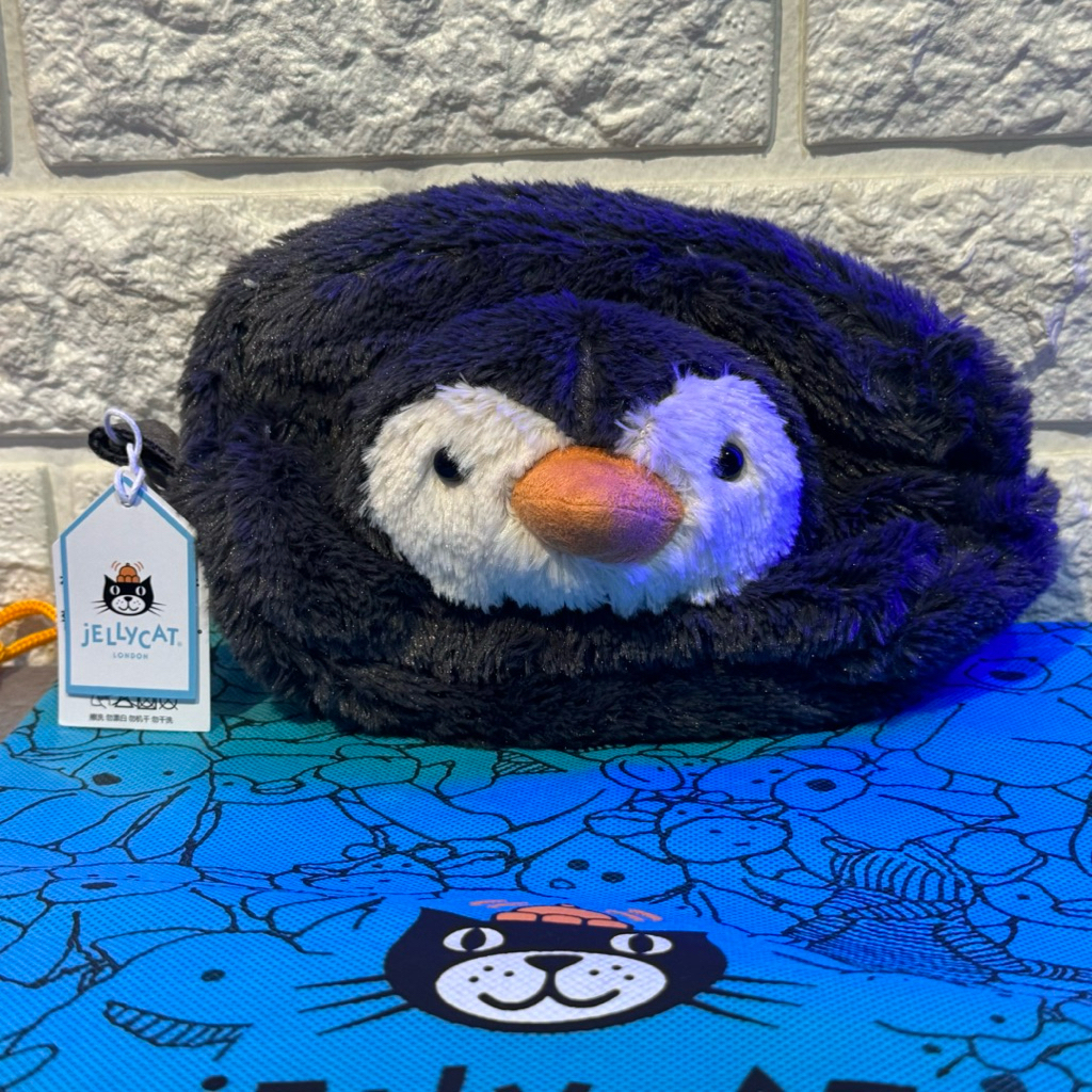 peanut penguin pouch jellycat