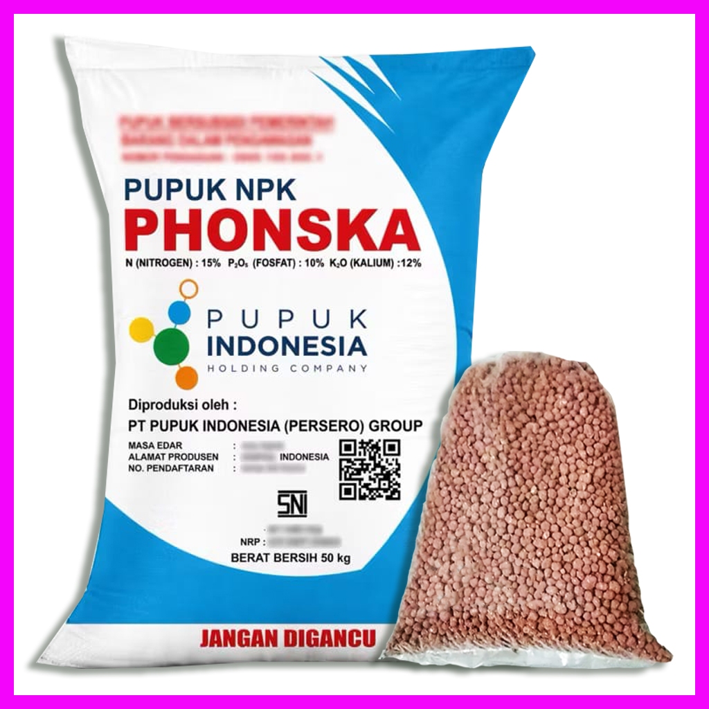 Pupuk NPK PHONSKA 1kg Non Subsidi Asli Petrokimia Gresik ( Chinta Shop )