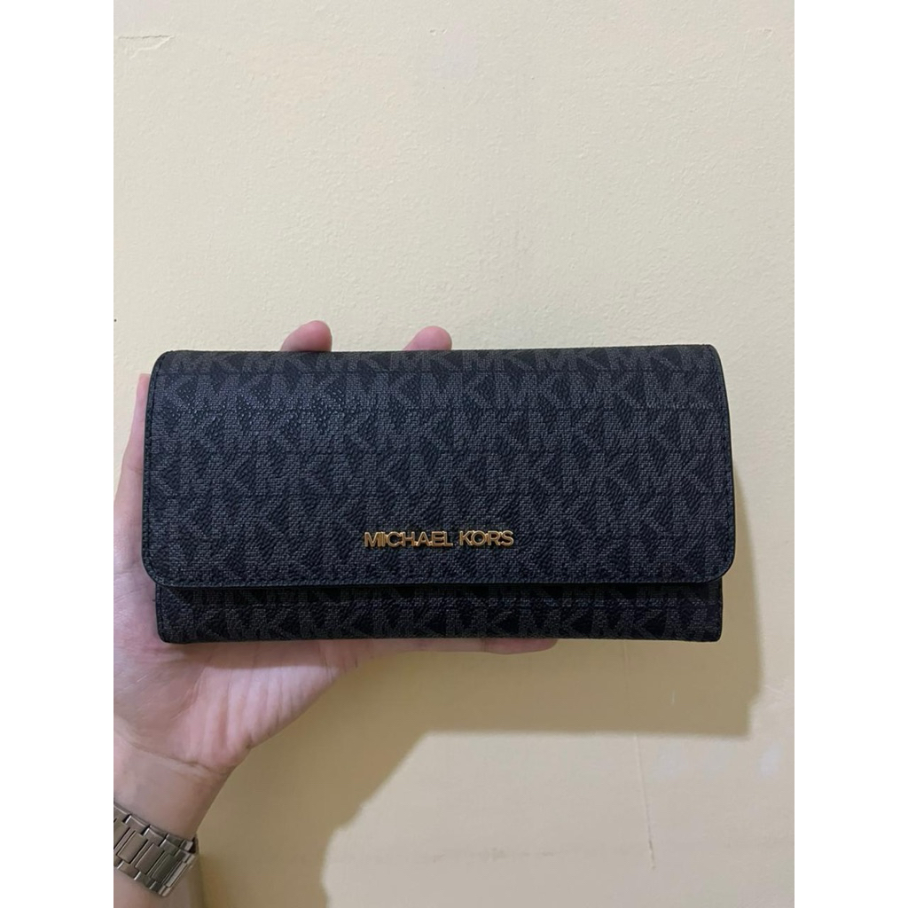 Michael Kors Jet Set Travel Trifold Wallet