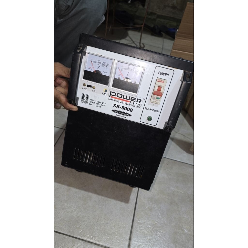 stabilizer travo voltase listrik power lite 5000