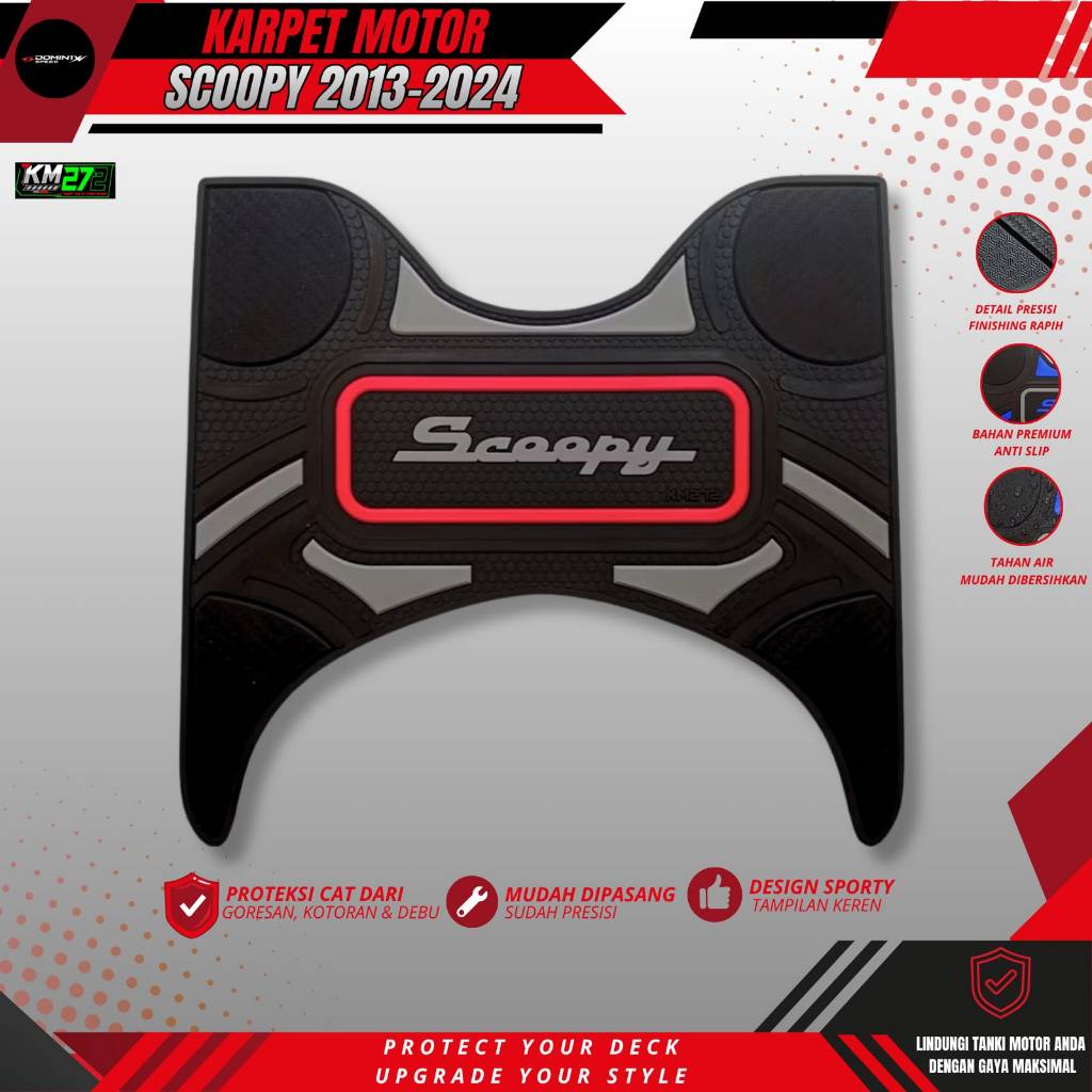 KARPET MOTOR SCOOPY 2013 sd 2024 AKSESORIS MOTOR SCOOPY