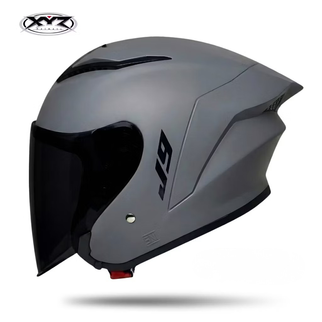Helm MLA XYZ J5 J9 | Grey Dof SNI | Helm Premium Untuk Pria Dan Wanita Dewasa