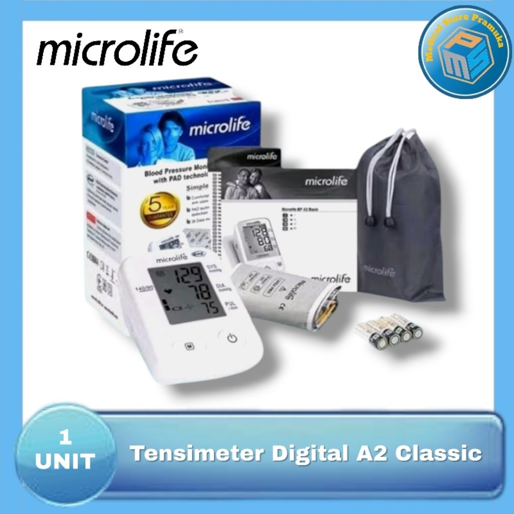Tensimeter Digital Microlife BP A2 Classic  Tensi Digital Microlife  Tensi Meter