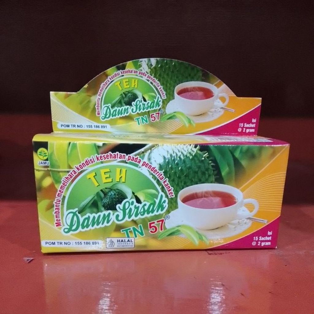 Teh daun sirsak, daun sirsak teh, Teh celup daun sirsak